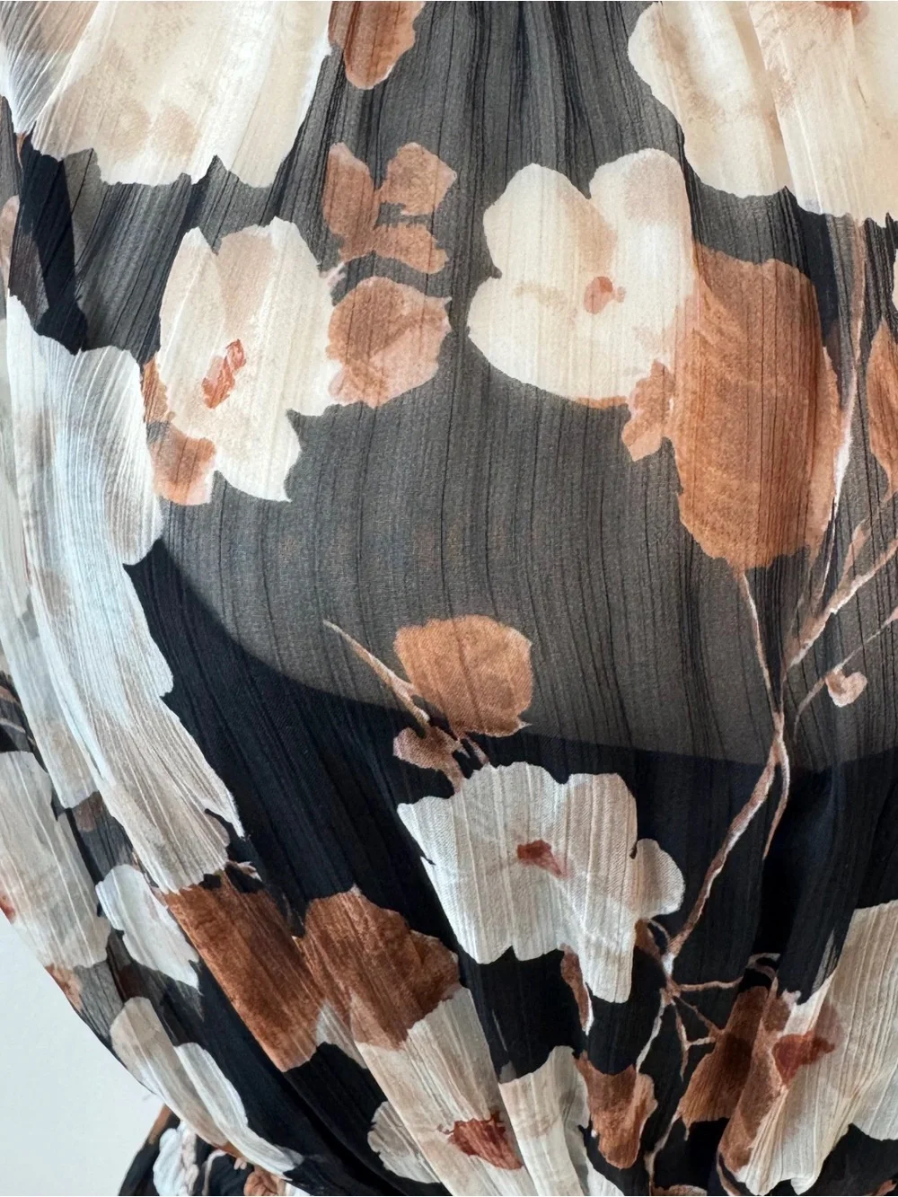 Abercrombie & Fitch sheer black
